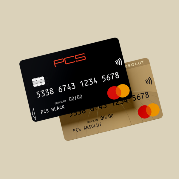 Floating Credit Card Mockup